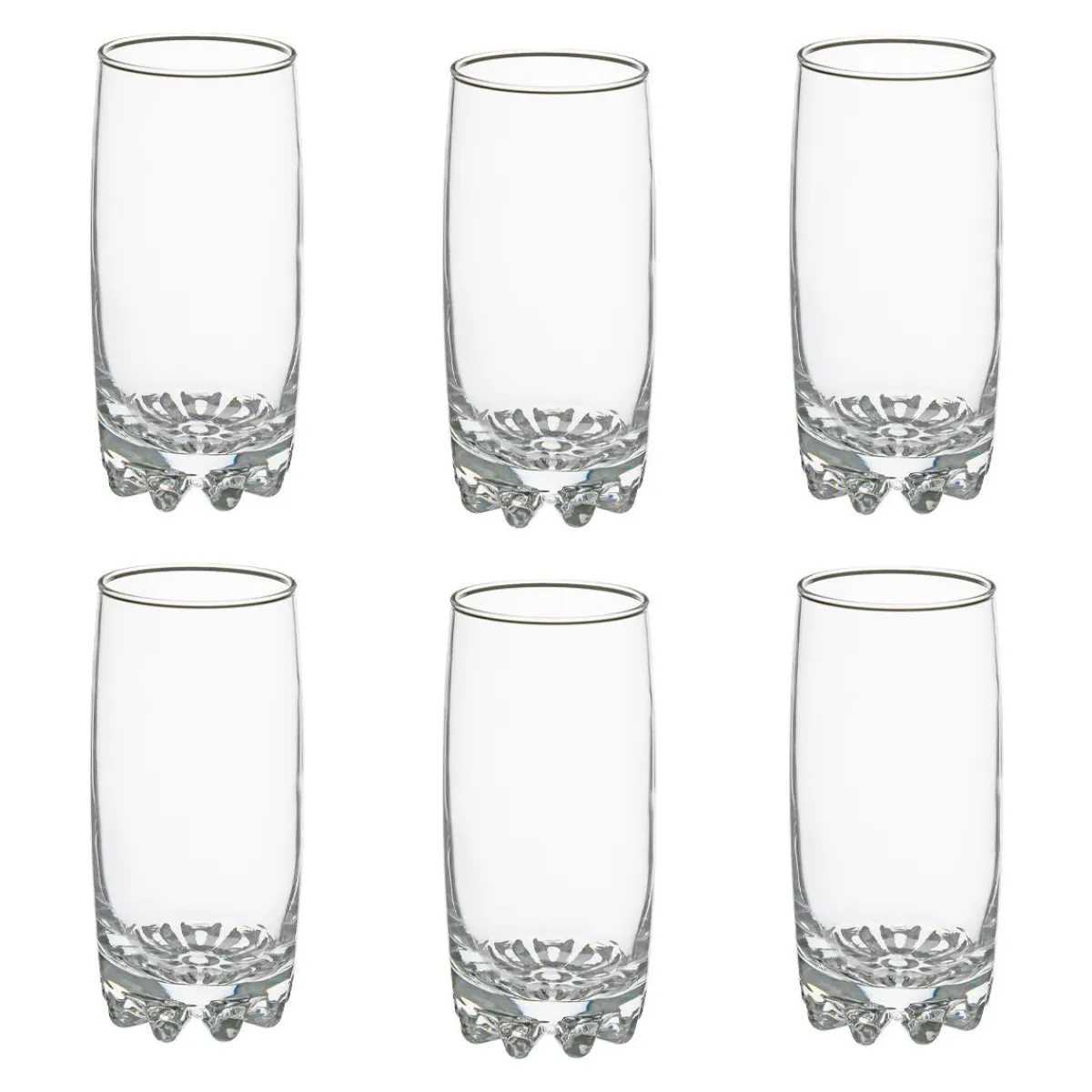 Atmosphera Verres À Eau*Lot de 6 gobelets hauts "Tin'Eau" Transparent