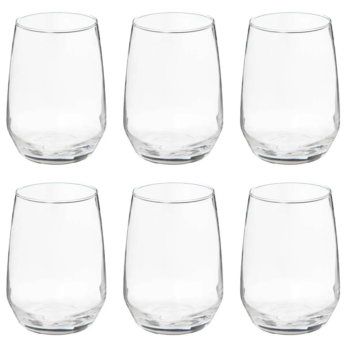 Atmosphera Verres À Eau*Lot de 6 gobelets "Nora" Transparent