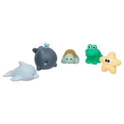 Atmosphera Peluches, Jouets*Lot de 5 jouets de bain enfant "Orta" Vert