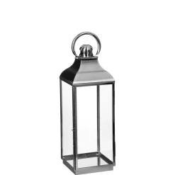 Atmosphera Eclairage D'Extérieur|Lanternes*Lot de 3 lanternes d'extérieur Argenté Noir