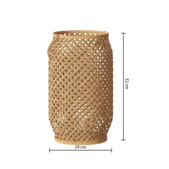 Atmosphera Lanternes*Lot de 3 lanternes d'intérieur NOOR Beige Blanc