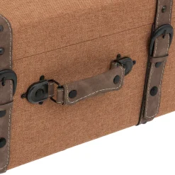 Atmosphera Malles|Voir Tout *Lot de 3 malles "Be vintage" Marron