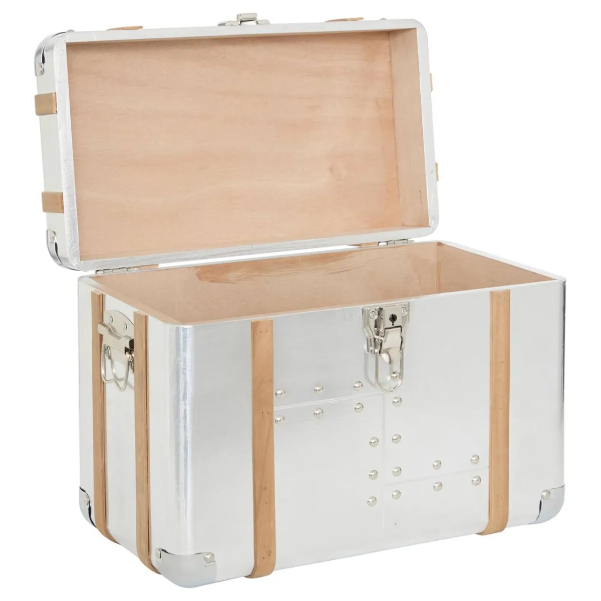 Atmosphera Malles|Voir Tout *Lot de 3 malles "Sky" Blanc