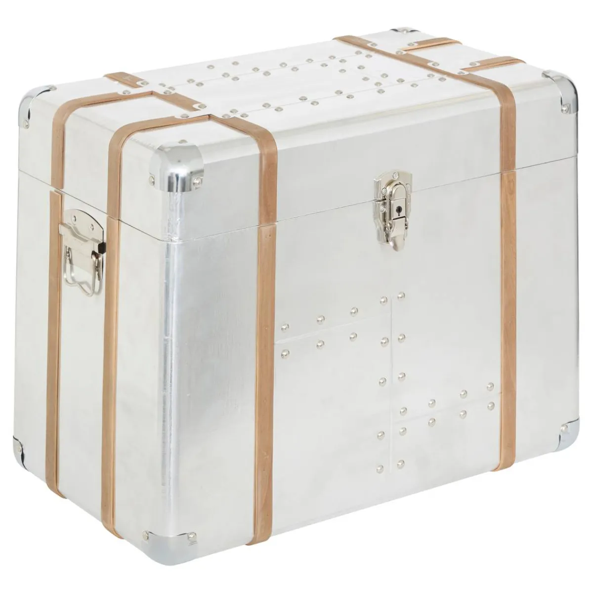Atmosphera Malles|Voir Tout *Lot de 3 malles "Sky" Blanc