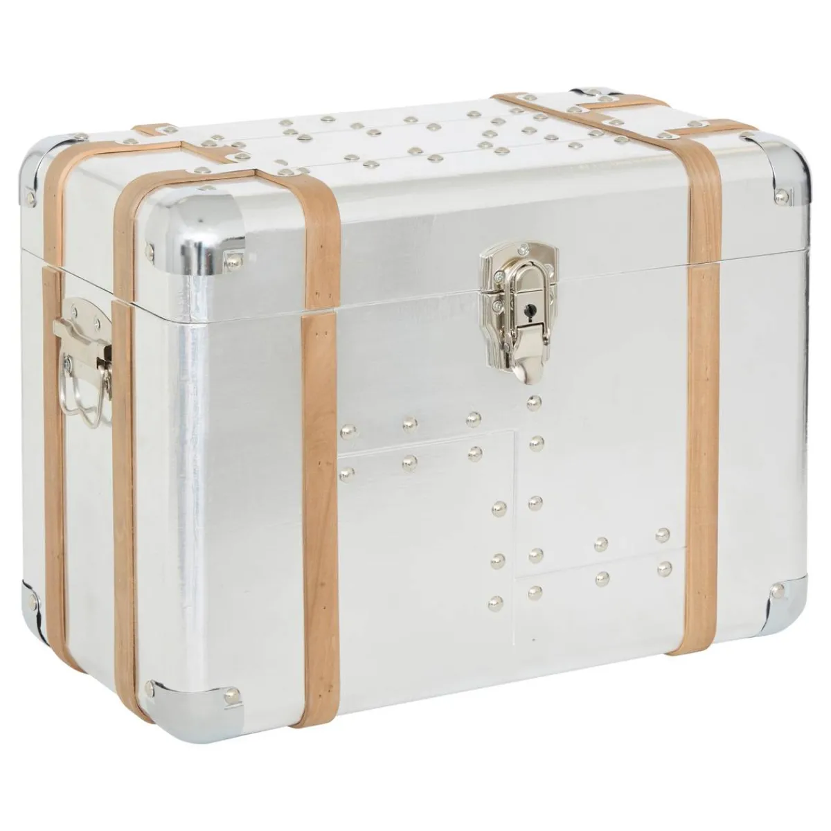 Atmosphera Malles|Voir Tout *Lot de 3 malles "Sky" Blanc