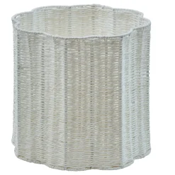 Atmosphera Paniers De Rangement*Lot de 3 paniers de rangement "Fleur de rose" Beige