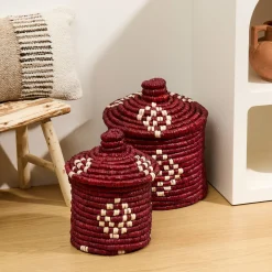 Atmosphera Paniers De Rangement*Lot de 2 paniers de rangement 