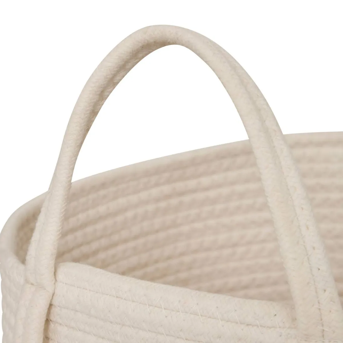 Atmosphera Voir Tout |Paniers De Rangement*Lot de 4 paniers "Modern" Blanc