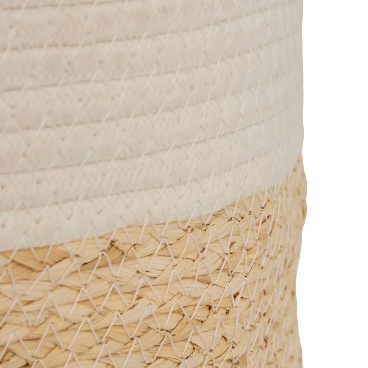 Atmosphera Voir Tout |Paniers De Rangement*Lot de 4 paniers "Modern" Blanc