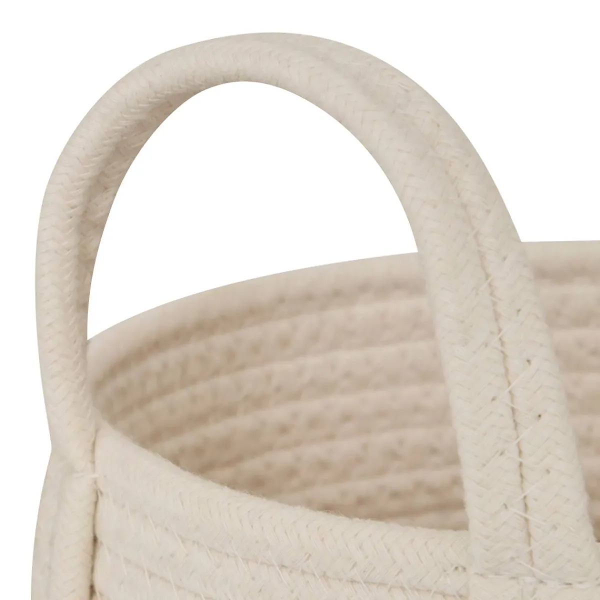 Atmosphera Voir Tout |Paniers De Rangement*Lot de 4 paniers "Modern" Blanc