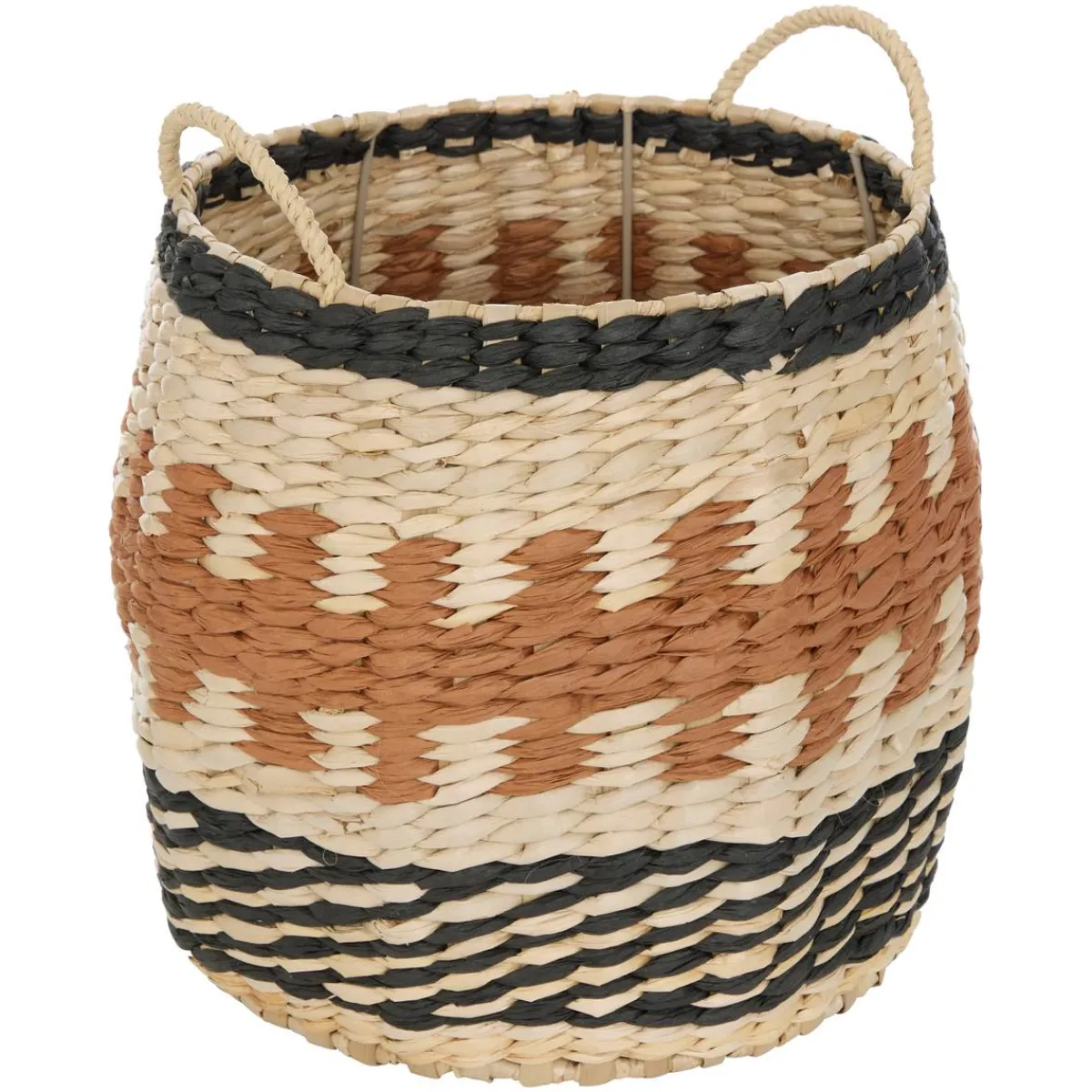 Atmosphera Paniers De Rangement*Lot de 3 paniers "Wonja" Multicolore