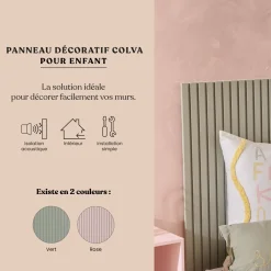 Atmosphera Panneau Mural Décoratif*Lot de 2 panneaux décoratifs enfant 