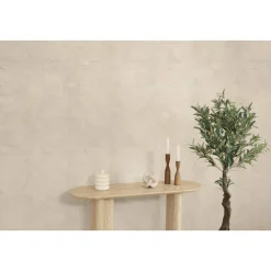 Atmosphera Panneau Mural Décoratif|Décoration En Bois*Lot de 4 panneaux décoratifs muraux "Kina" Marron