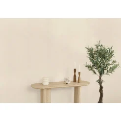 Atmosphera Panneau Mural Décoratif|Décoration En Bois*Lot de 4 panneaux décoratifs muraux "Kina" Marron
