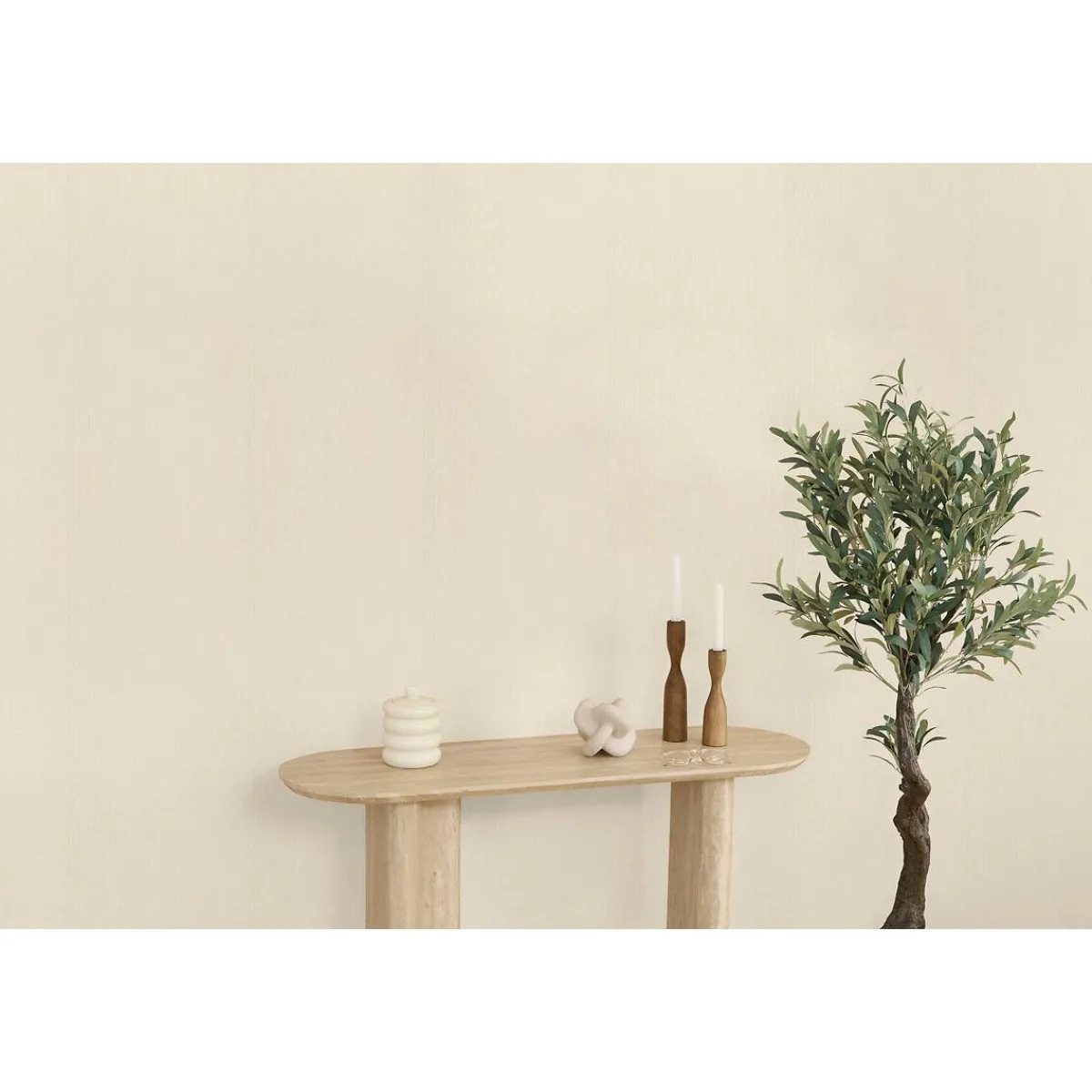 Atmosphera Panneau Mural Décoratif|Décoration En Bois*Lot de 4 panneaux décoratifs muraux "Kina" Marron