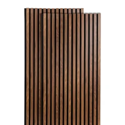 Atmosphera Panneau Mural Décoratif*Lot de 2 panneaux décatifs tasseaux bois Colva Or