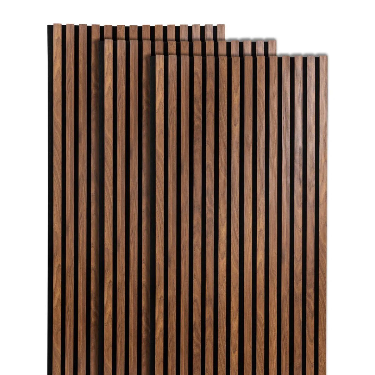 Atmosphera Panneau Mural Décoratif*Lot de 3 panneaux décoratifs tasseaux bois Colva Blanc