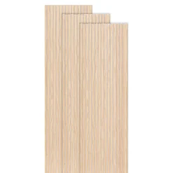 Atmosphera Panneau Mural Décoratif*Lot de 3 panneaux décoratifs tasseaux bois "Colva"