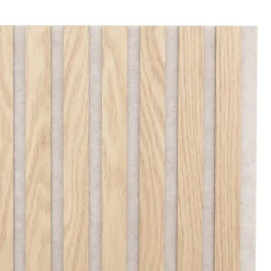 Atmosphera Panneau Mural Décoratif*Lot de 4 panneaux décoratifs tasseaux bois 