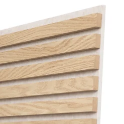 Atmosphera Panneau Mural Décoratif*Lot de 2 panneaux décoratifs tasseaux bois 