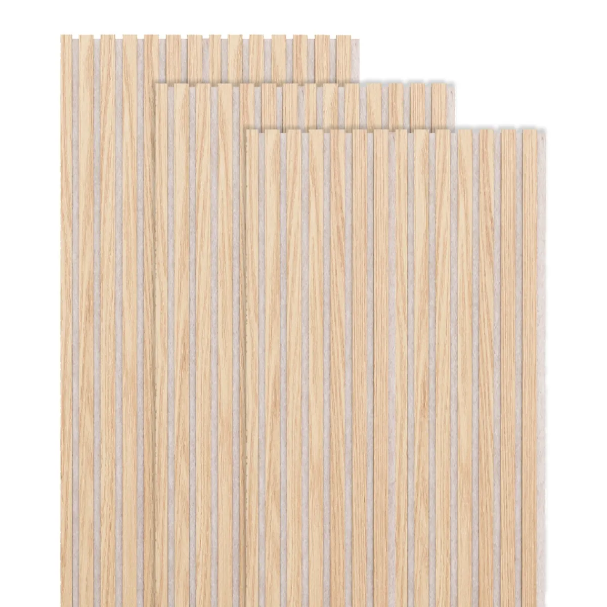 Atmosphera Panneau Mural Décoratif*Lot de 3 panneaux décoratifs tasseaux bois "Colva"