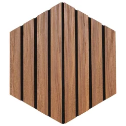 Atmosphera Panneau Mural Décoratif*Lot de 3 panneaux décoratifs tasseaux bois Colva Beige