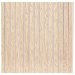 Atmosphera Panneau Mural Décoratif*Lot de 4 panneaux décoratifs tasseaux bois "Colva" Vert