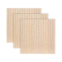 Atmosphera Panneau Mural Décoratif*Lot de 3 panneaux décoratifs tasseaux bois