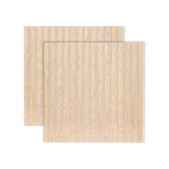 Atmosphera Panneau Mural Décoratif*Lot de 2 panneaux décoratifs tasseaux bois
