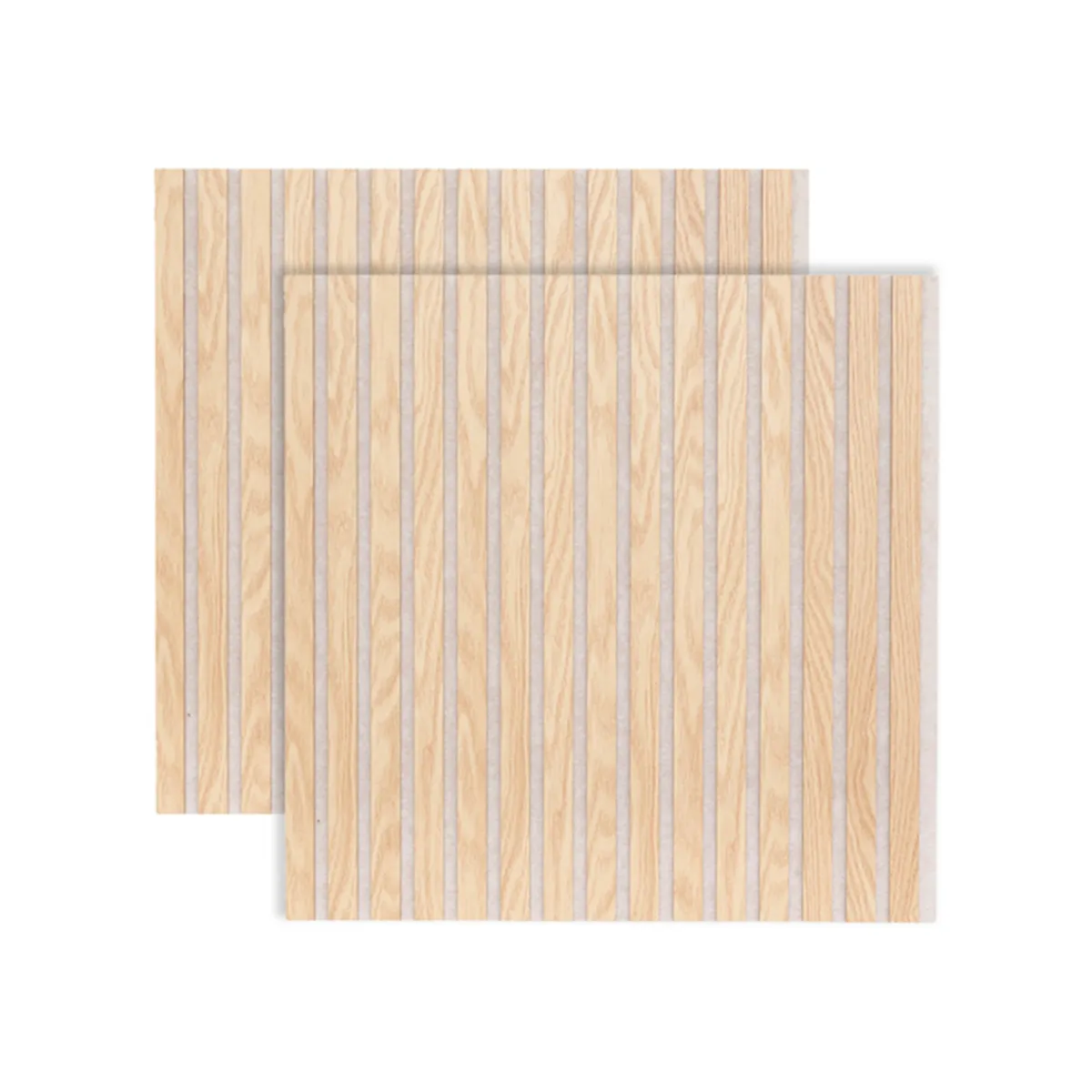 Atmosphera Panneau Mural Décoratif*Lot de 2 panneaux décoratifs tasseaux bois "Colva"