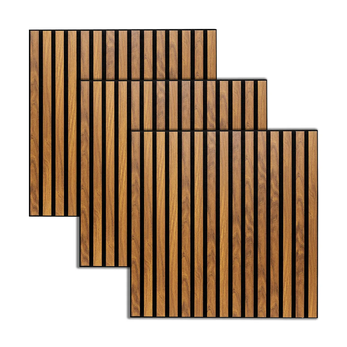 Atmosphera Panneau Mural Décoratif|Décoration En Bois*Lot de 3 panneaux décoratifs tasseaux bois Colva