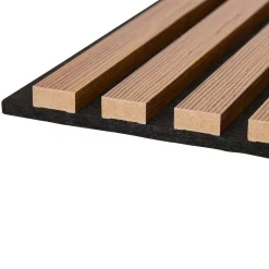 Atmosphera Panneau Mural Décoratif|Décoration En Bois*Lot de 3 panneaux décoratifs tasseaux bois Colva Noir