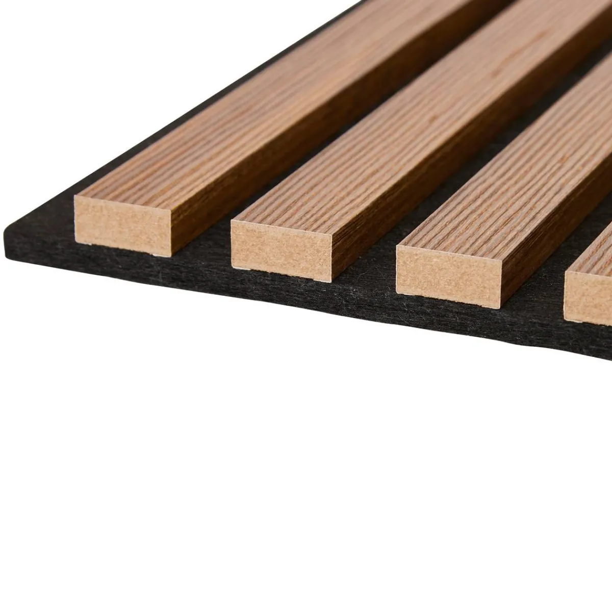 Atmosphera Panneau Mural Décoratif|Décoration En Bois*Lot de 3 panneaux décoratifs tasseaux bois Colva Noir