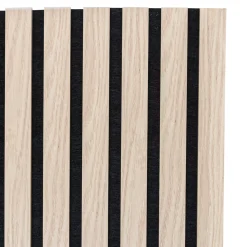 Atmosphera Panneau Mural Décoratif|Décoration En Bois*Lot de 2 panneaux décoratifs tasseaux bois Colva Modèle1
