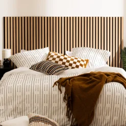 Atmosphera Panneau Mural Décoratif|Décoration En Bois*Lot de 3 panneaux décoratifs tasseaux bois Colva
