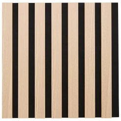 Atmosphera Panneau Mural Décoratif|Décoration En Bois*Lot de 3 panneaux décoratifs tasseaux bois Colva Boisnaturel