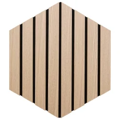 Atmosphera Panneau Mural Décoratif|Décoration En Bois*Lot de 3 panneaux décoratifs tasseaux bois Colva