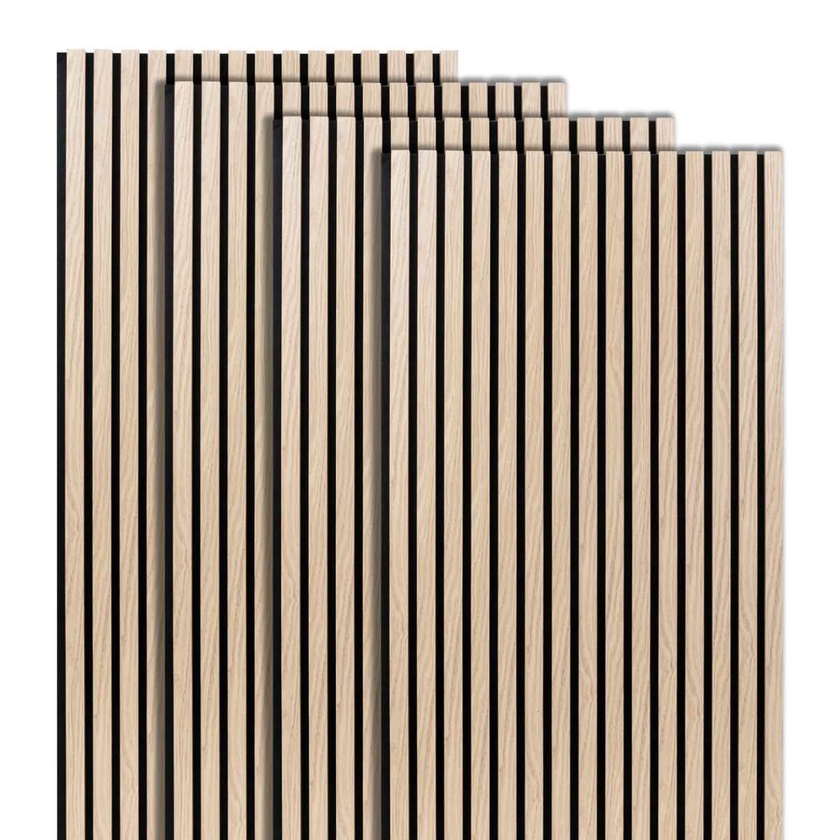 Atmosphera Panneau Mural Décoratif|Décoration En Bois*Lot de 4 panneaux décoratifs tasseaux bois Colva