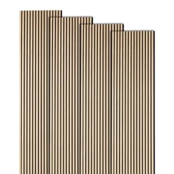Atmosphera Panneau Mural Décoratif|Décoration En Bois*Lot de 4 panneaux décoratifs tasseaux bois Colva