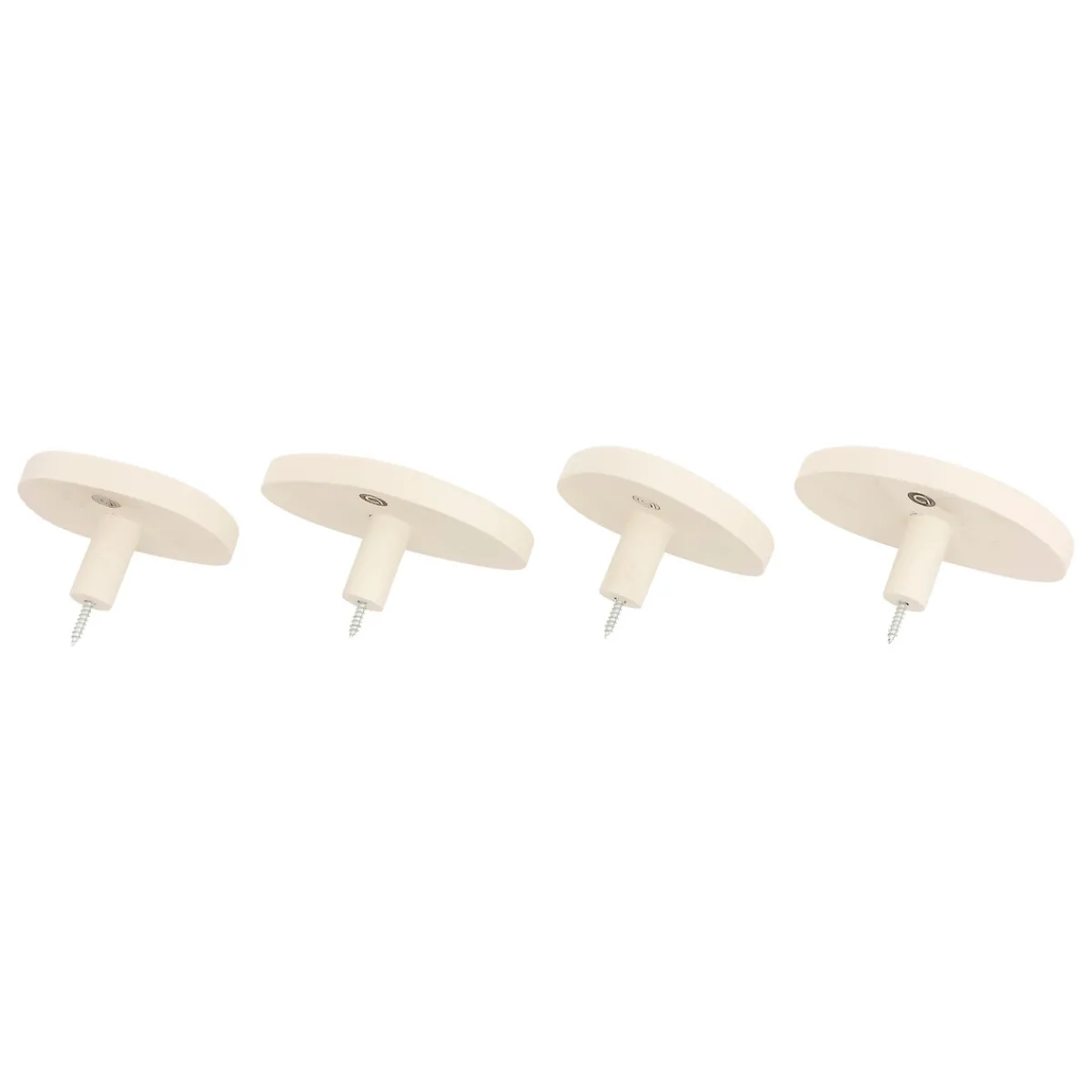 Atmosphera Patères|Patères*Lot de 4 patères organiques "Karen" Boisnaturel1