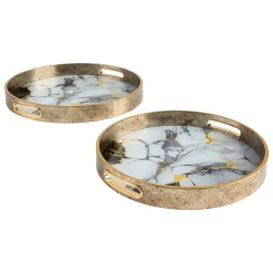 Atmosphera Plateaux*Lot de 2 plateaux 