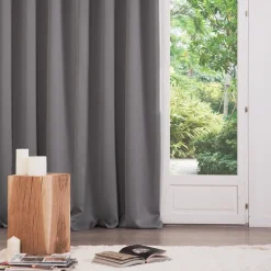 Atmosphera Rideaux Occultants*Lot de 2 rideaux occultants "Odelie" Beige