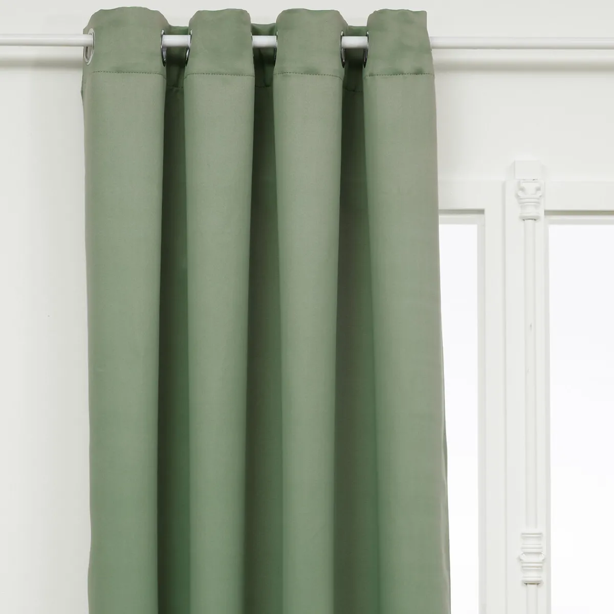 Atmosphera Rideaux Occultants*Lot de 2 rideaux occultants "Odelie" Beige