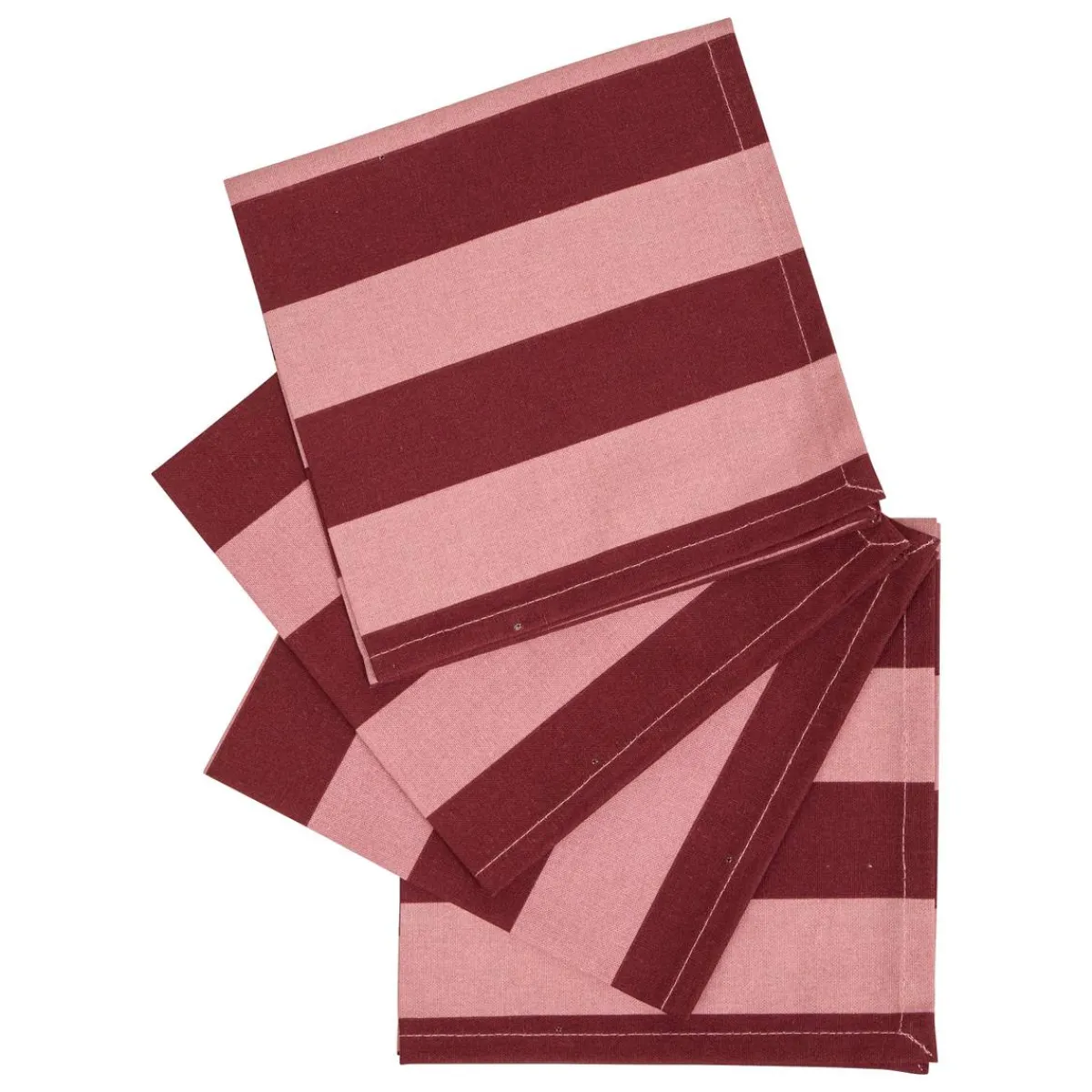 Atmosphera Sets De Table, Serviettes|Sets De Table*Lot de 4 serviettes de table "Cherry" Multicolore2