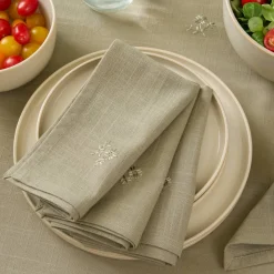 Atmosphera Sets De Table, Serviettes|Sets De Table*Lot de 4 serviettes de table 