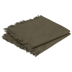 Atmosphera Sets De Table, Serviettes|Sets De Table*Lot de 2 serviettes de table "Maha" Rouge