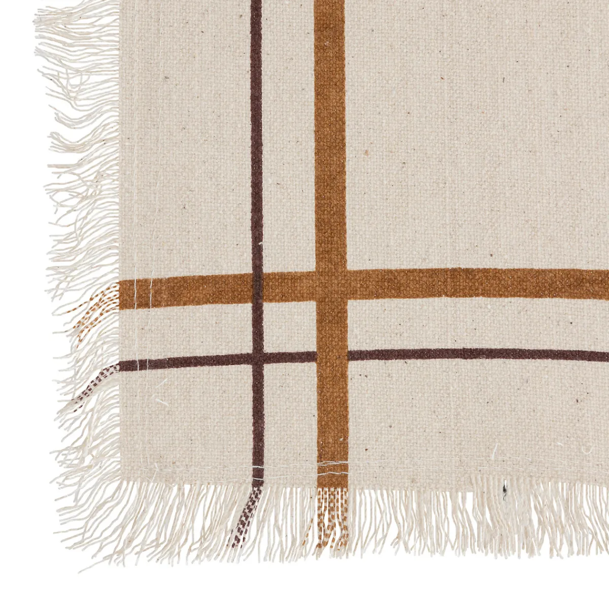 Atmosphera Sets De Table, Serviettes|Sets De Table*Lot de 2 serviettes de table "Ray" Beige