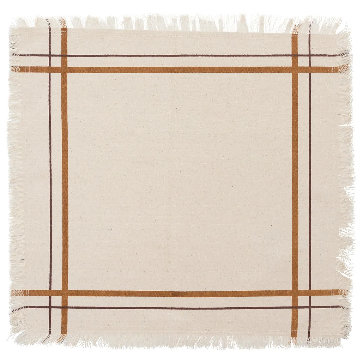 Atmosphera Sets De Table, Serviettes|Sets De Table*Lot de 2 serviettes de table "Ray" Beige