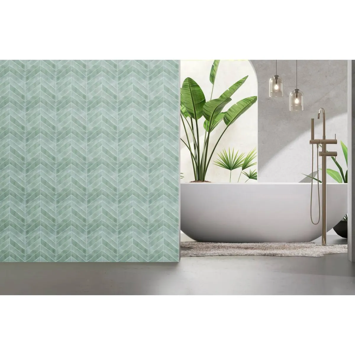 Atmosphera Panneau Mural Décoratif*Lot de 2 stickers muraux "Caro"