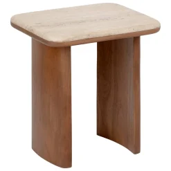Atmosphera Tables D'Appoint*Lot de 2 tables basses "Jivan" Noir